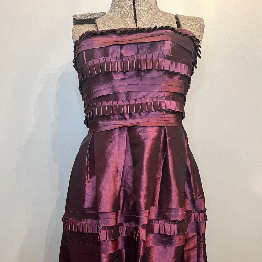 Strapless Purple Reign!